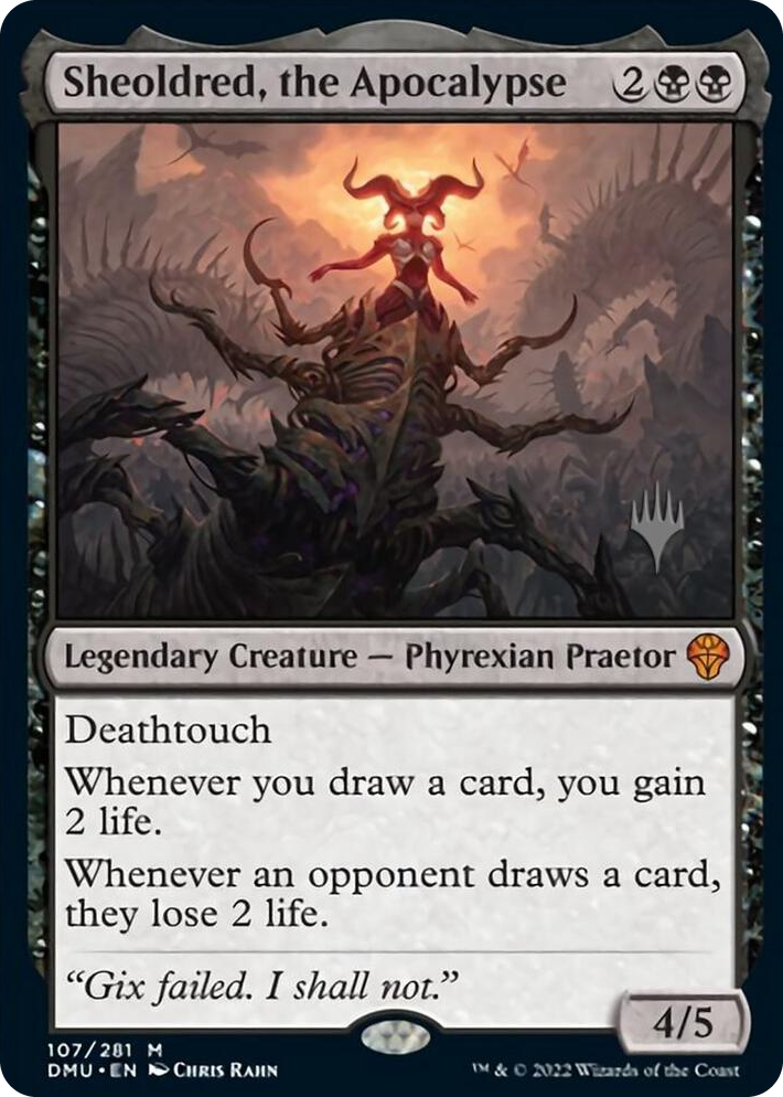 0107 Sheoldred, the Apocalypse M Promo Pack: Dominaria United
