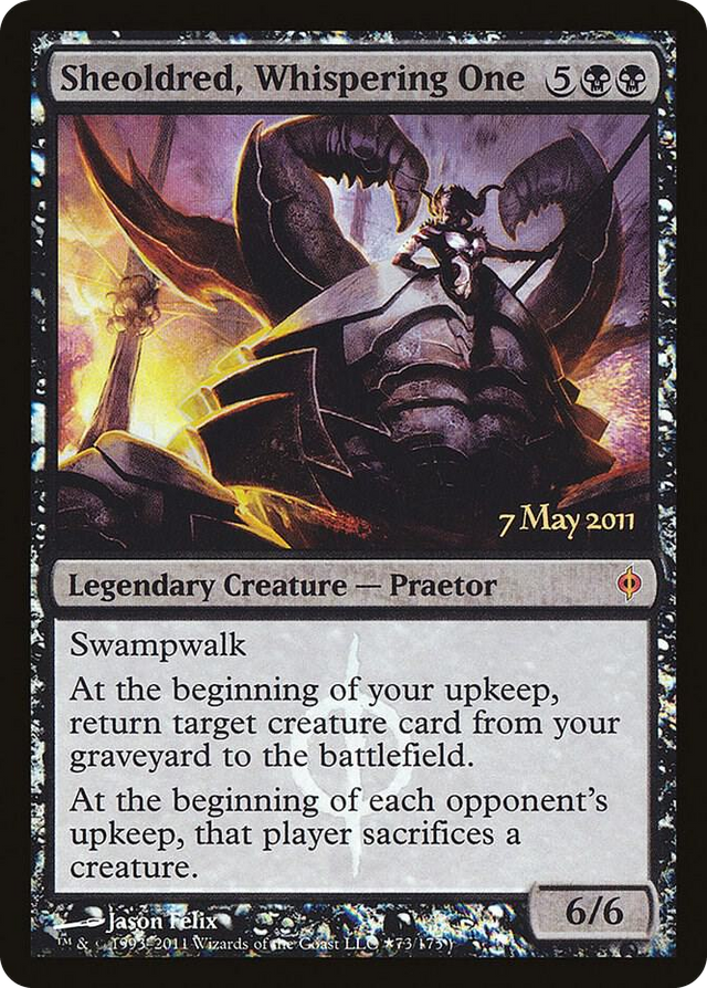 0073 Sheoldred, Whispering One P Prerelease Cards