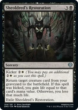 0108 Sheoldred's Restoration U Dominaria United