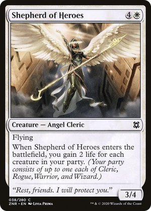 0038 Shepherd of Heroes C Zendikar Rising