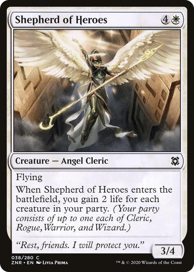 0038 Shepherd of Heroes C Zendikar Rising