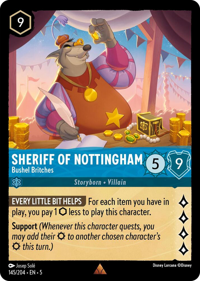 0145 Sheriff of Nottingham - Bushel Britches Rare Shimmering Skies