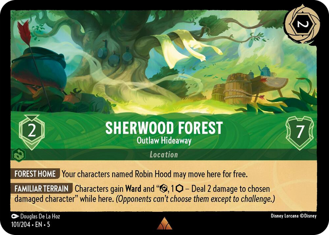 0101 Sherwood Forest - Outlaw Hideaway Rare Shimmering Skies