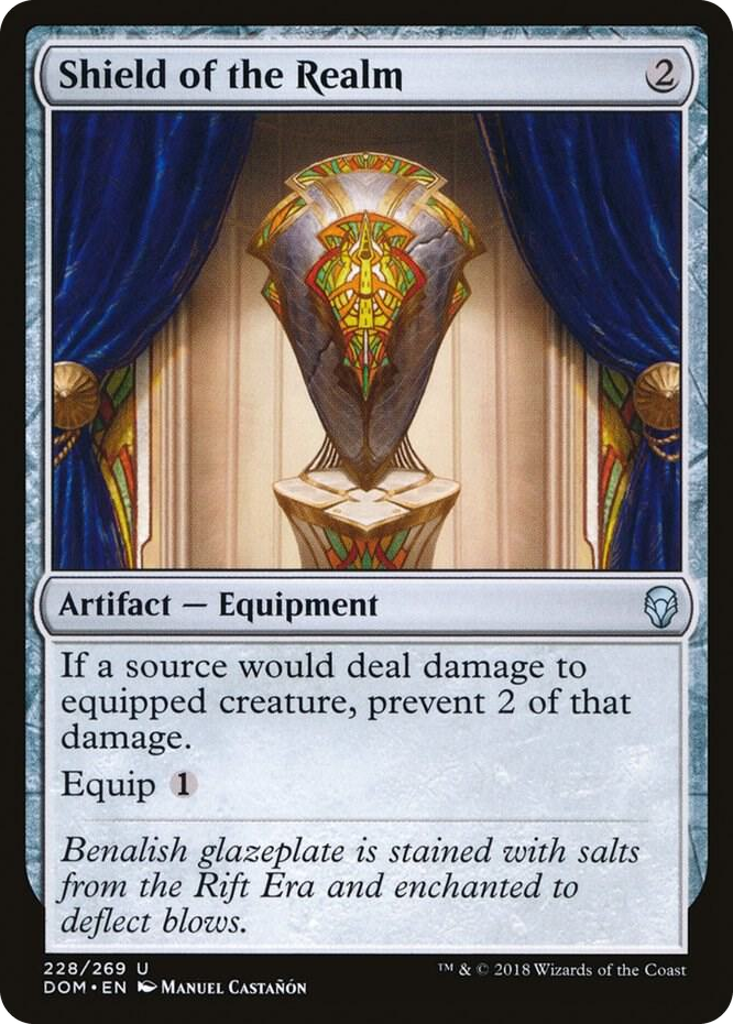 0228 Shield of the Realm U Dominaria