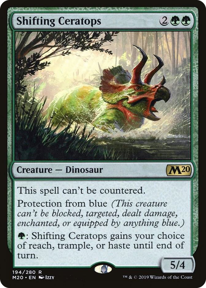 0194 Shifting Ceratops R Core Set 2020