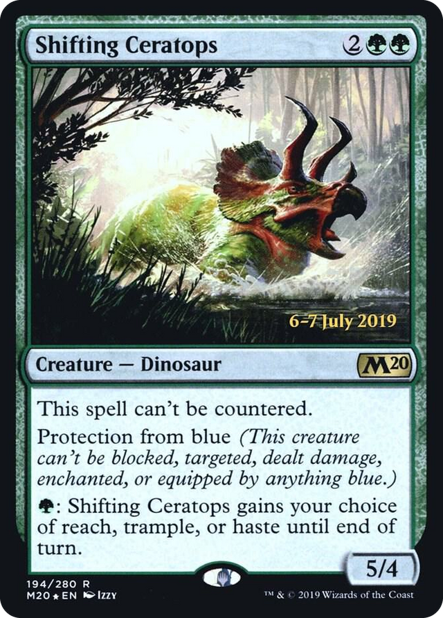 0194 Shifting Ceratops R Prerelease Cards