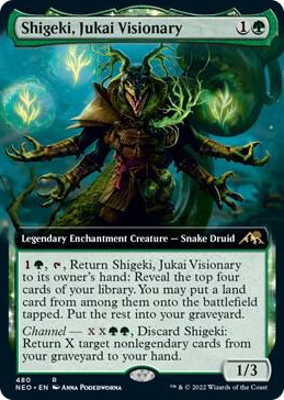 0480 Shigeki, Jukai Visionary (Extended Art) R Kamigawa: Neon Dynasty