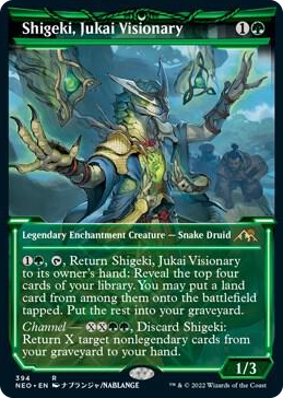 0394 Shigeki, Jukai Visionary (Showcase) R Kamigawa: Neon Dynasty