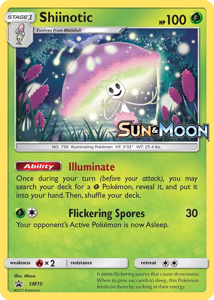 SM010 Shiinotic - SM10 (Prerelease) Promo SM Promos
