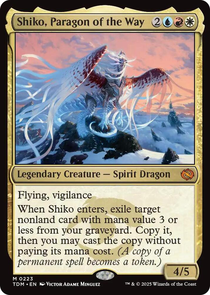 0223 Shiko, Paragon of the Way M Dragonstorm