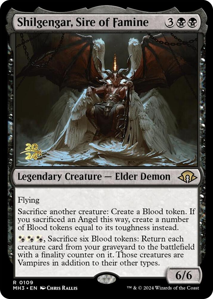 0109 Shilgengar, Sire of Famine R Prerelease Cards
