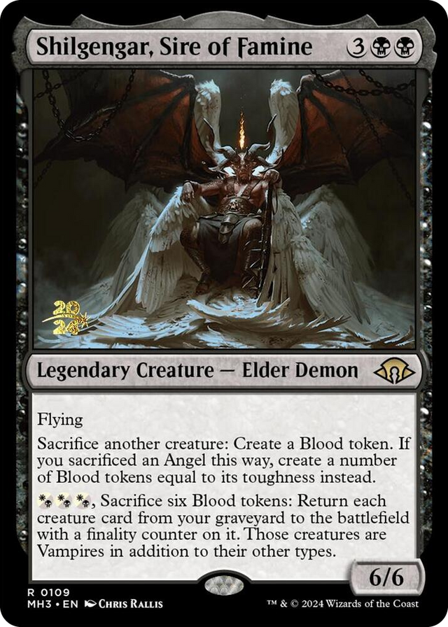 0109 Shilgengar, Sire of Famine R Prerelease Cards