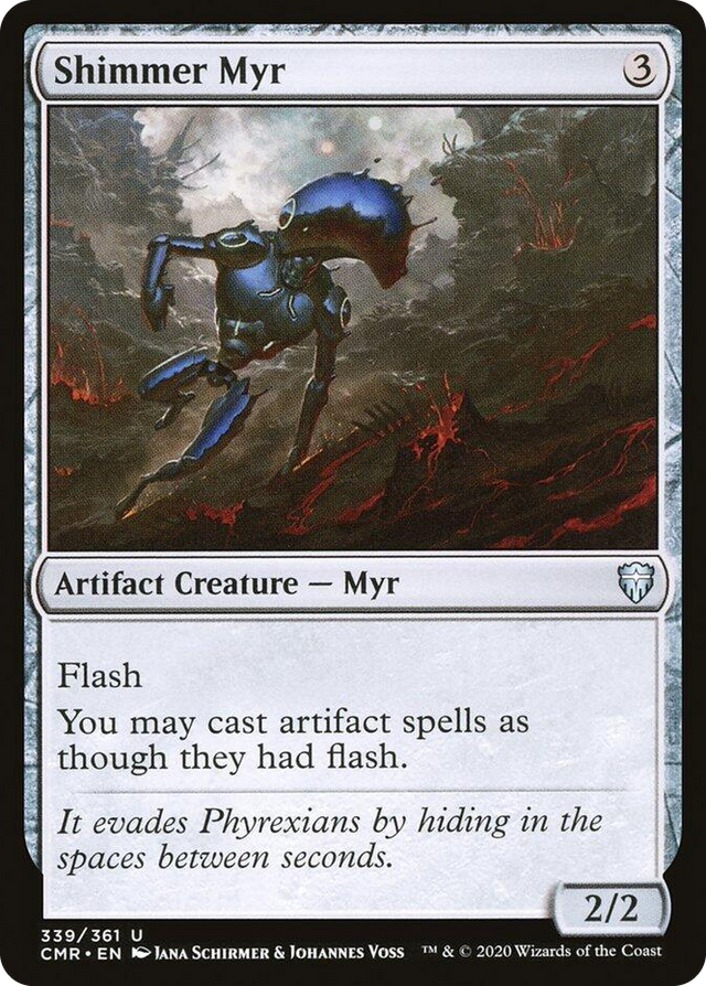 0339 Shimmer Myr U Commander Legends