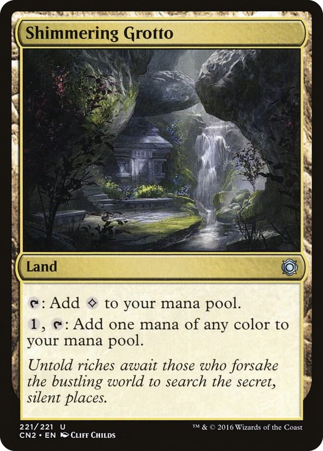 Shimmering Grotto #221 U - Conspiracy: Take the Crown Pokemon card