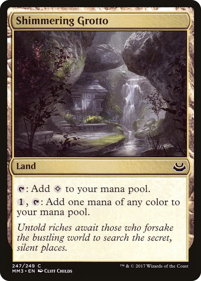 Shimmering Grotto #247 C - Modern Masters 2017 Pokemon card