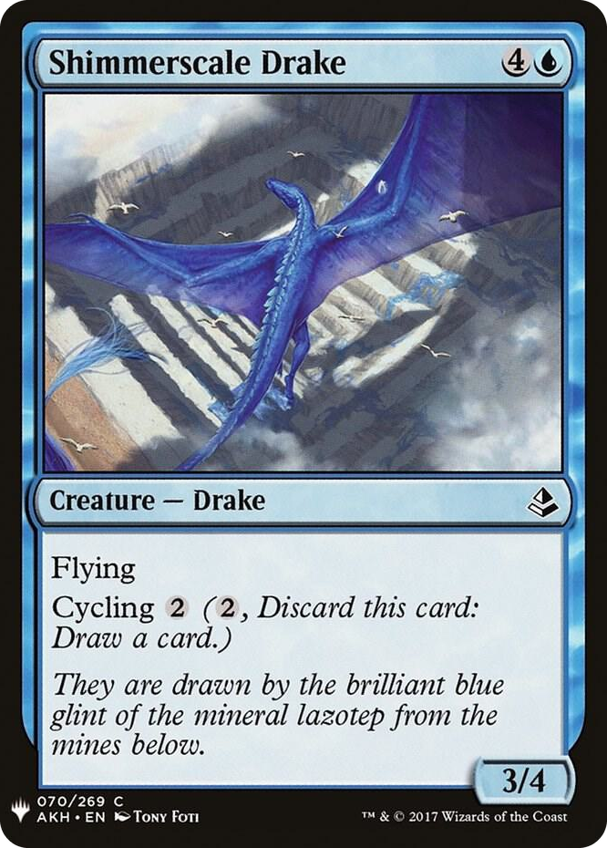 0070 Shimmerscale Drake C The List Reprints