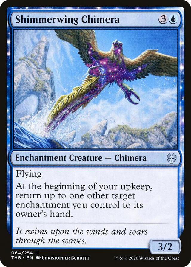 0064 Shimmerwing Chimera U Theros Beyond Death