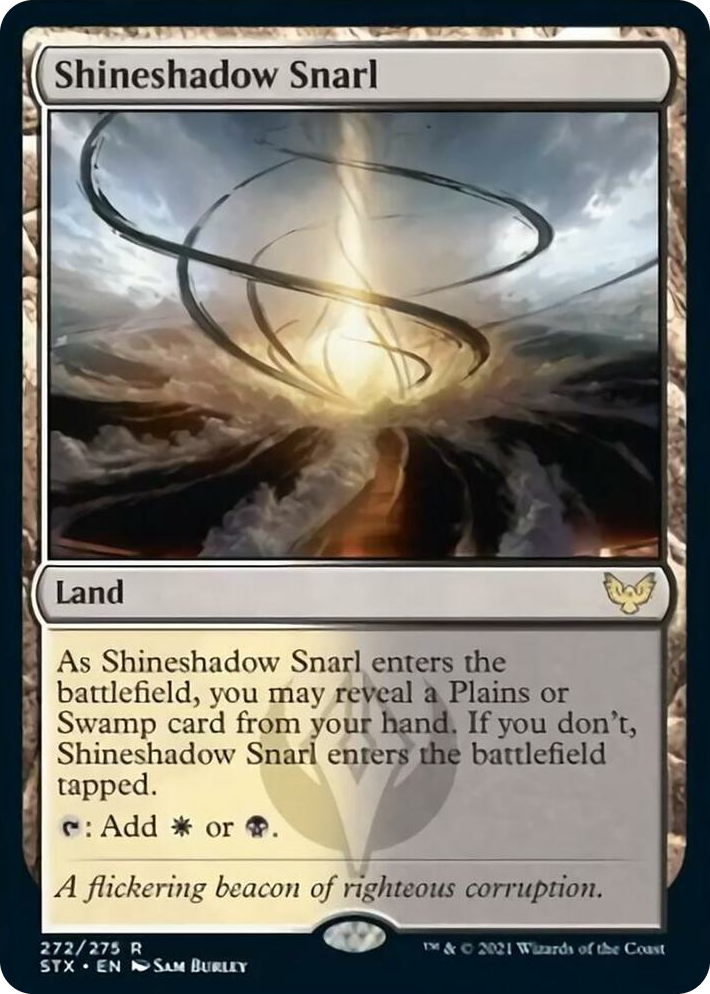 0272 Shineshadow Snarl R Strixhaven: School of Mages