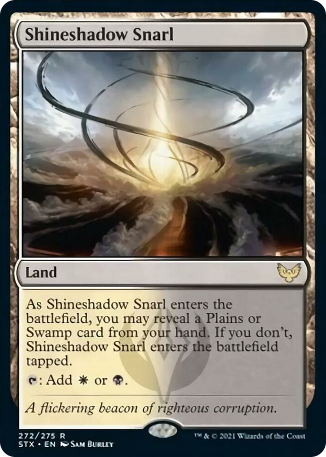 0272 Shineshadow Snarl R Strixhaven: School of Mages
