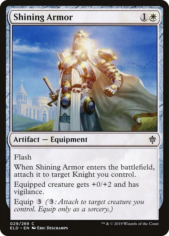 0029 Shining Armor C Throne of Eldraine