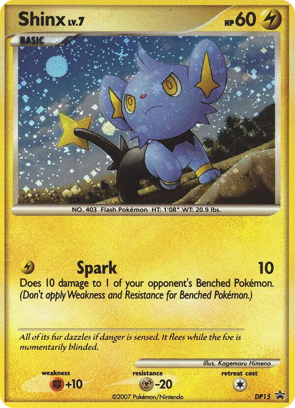 DP015 Shinx - DP15 Promo Diamond and Pearl Promos