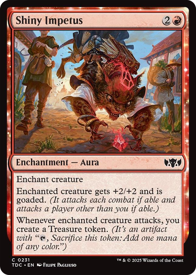 0231 Shiny Impetus C Commander: Tarkir: Dragonstorm