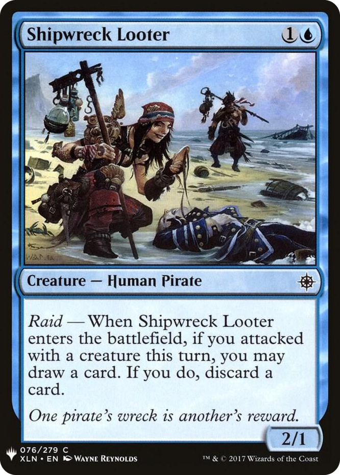 0076 Shipwreck Looter C The List Reprints