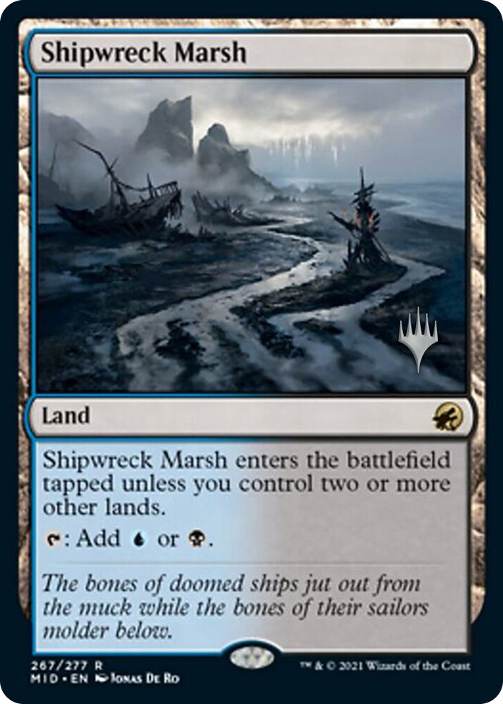 0267 Shipwreck Marsh R Promo Pack: Innistrad: Midnight Hunt