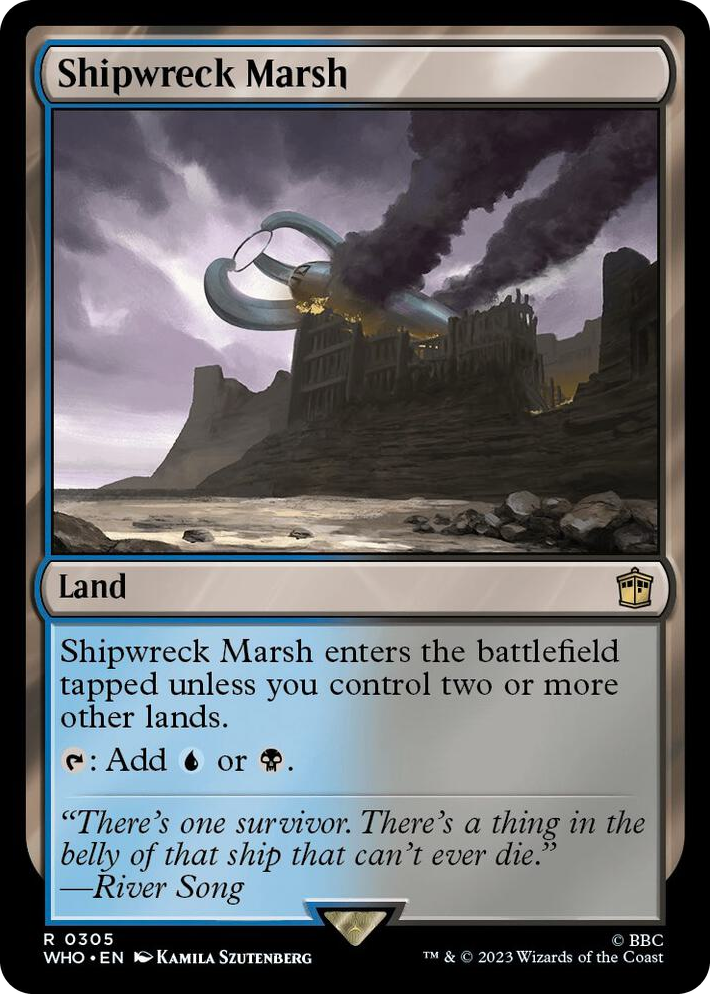 0305 Shipwreck Marsh R Universes Beyond: Doctor Who