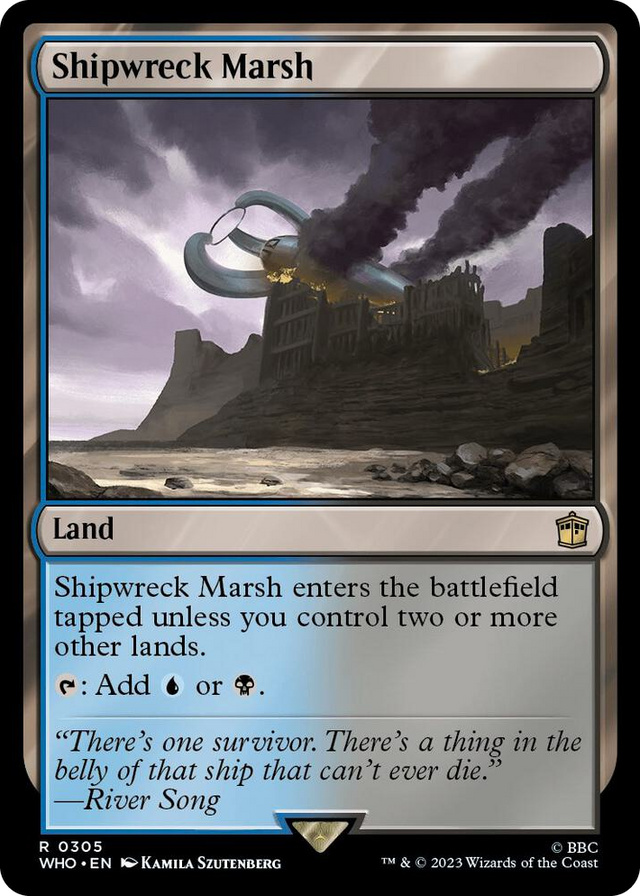 0305 Shipwreck Marsh R Universes Beyond: Doctor Who