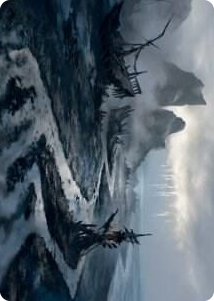 0075 Shipwreck Marsh Art Card S Art Series: Innistrad: Midnight Hunt
