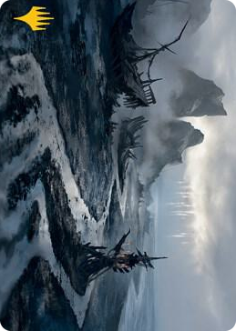 0075 Shipwreck Marsh Art Card (Gold-Stamped Signature) S Art Series: Innistrad: Midnight Hunt