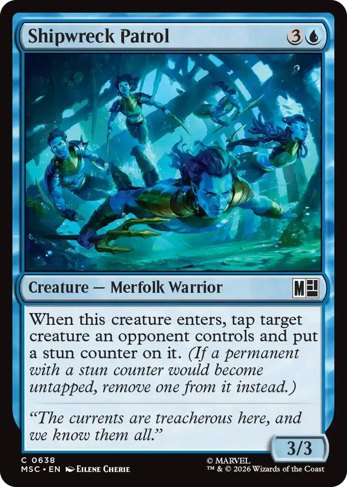 0638 Shipwreck Patrol C Commander: Marvel Super Heroes