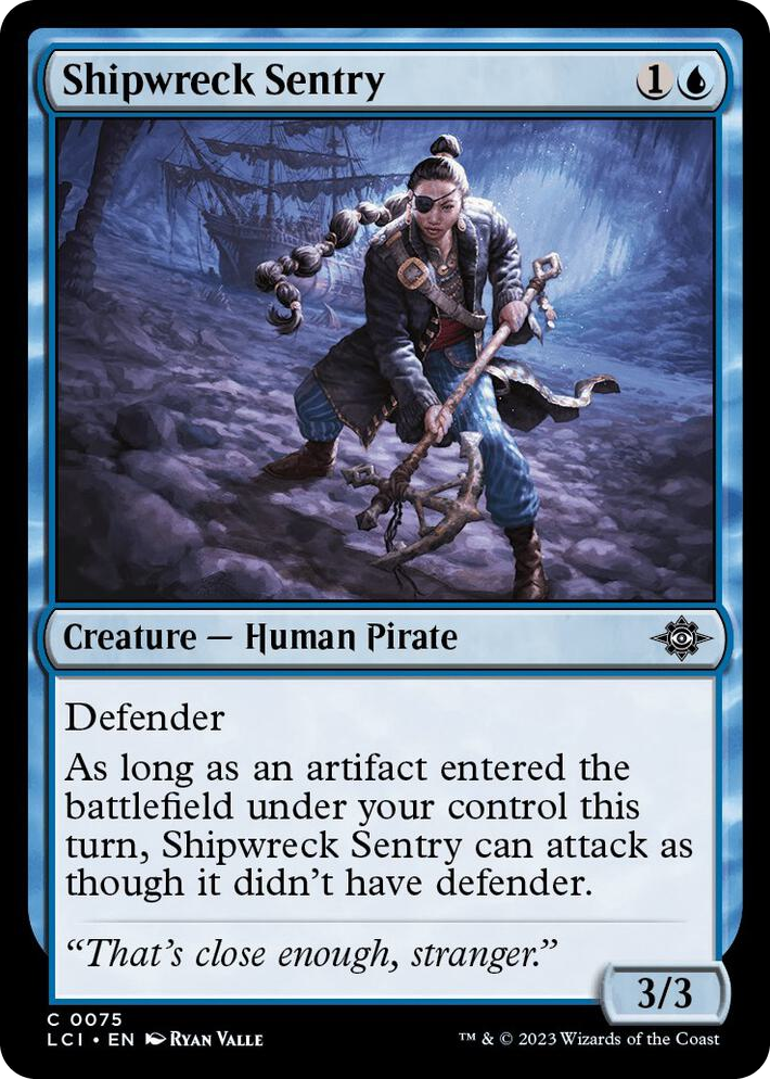 0075 Shipwreck Sentry C The Lost Caverns of Ixalan