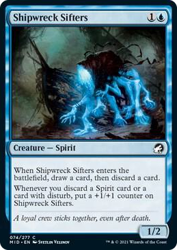 0074 Shipwreck Sifters C Innistrad: Midnight Hunt