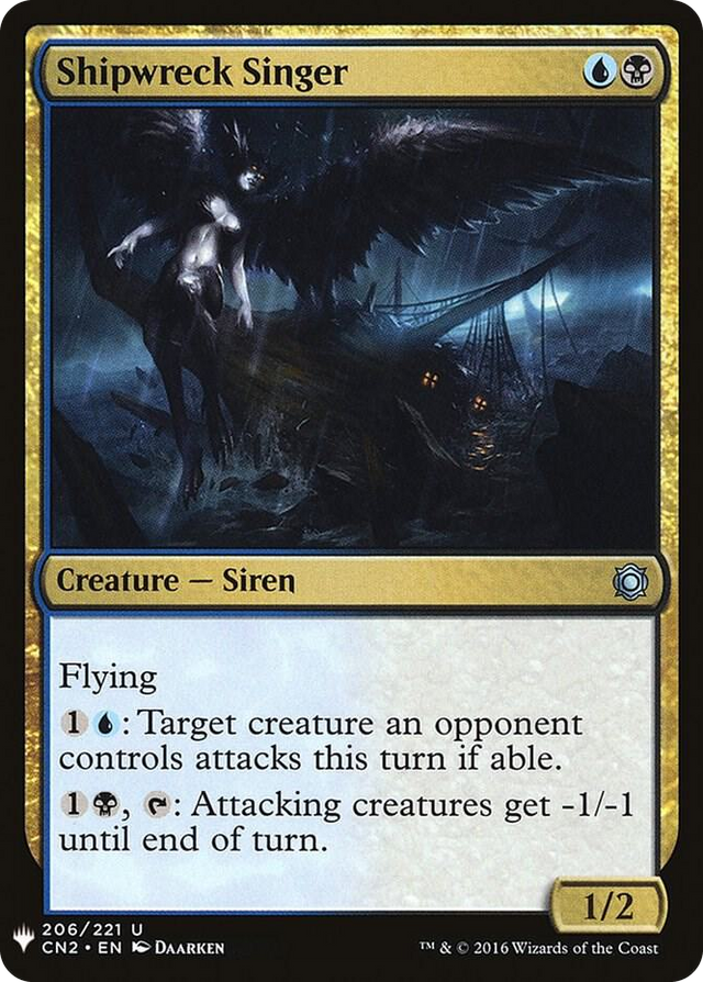 0206 Shipwreck Singer U The List Reprints