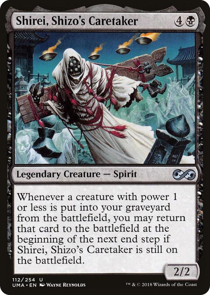 0112 Shirei, Shizo's Caretaker U Ultimate Masters