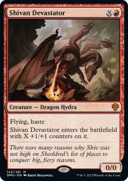 0143 Shivan Devastator M Dominaria United
