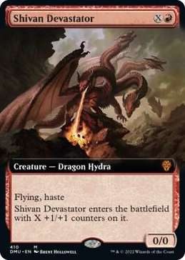 0410 Shivan Devastator (Extended Art) M Dominaria United