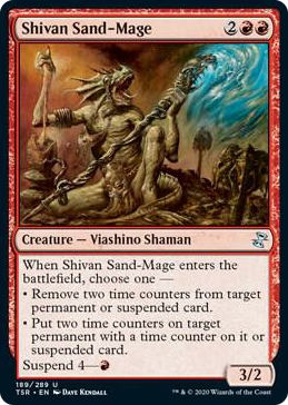 0189 Shivan Sand-Mage U Time Spiral: Remastered