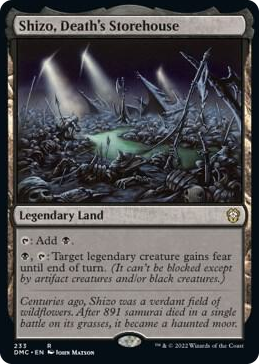 0233 Shizo, Death's Storehouse R Commander: Dominaria United