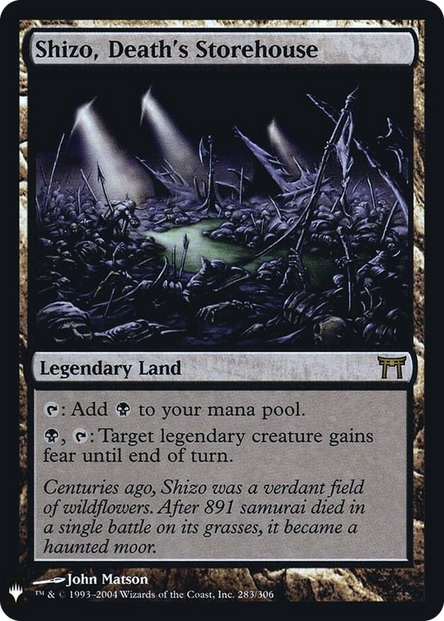 0283 Shizo, Death's Storehouse R The List Reprints