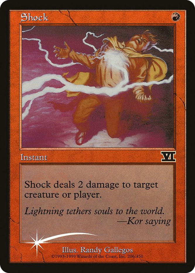 Shock #206 P - FNM Promos Pokemon card