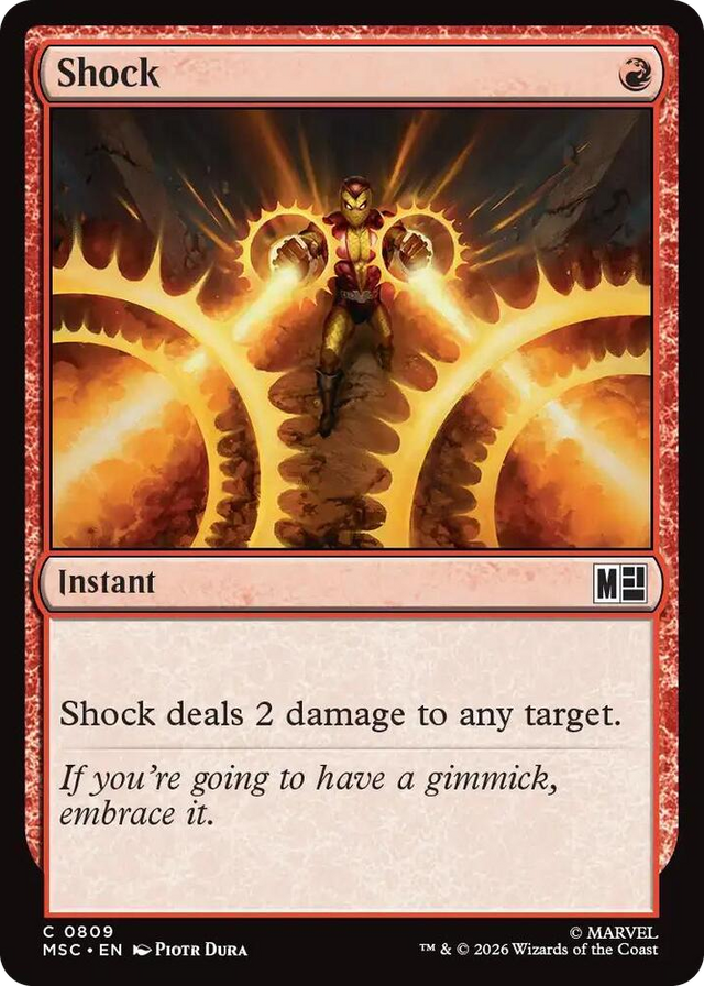 0809 Shock C Commander: Marvel Super Heroes