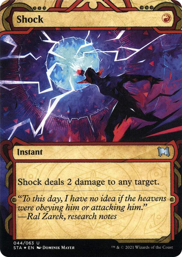 0044 Shock (Foil Etched) U Strixhaven: Mystical Archive