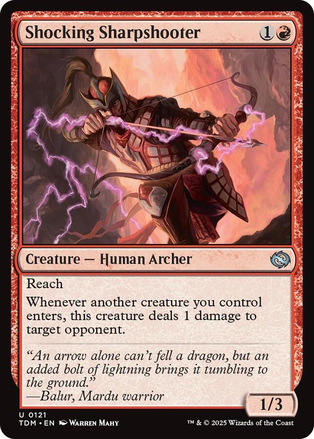 0121 Shocking Sharpshooter U Dragonstorm