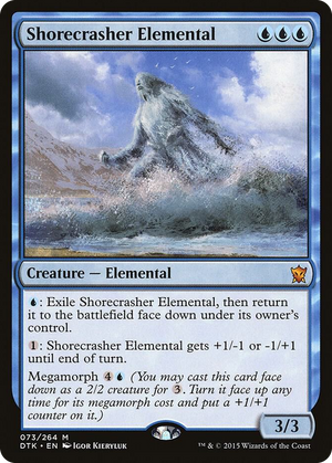 0073 Shorecrasher Elemental M Dragons of Tarkir