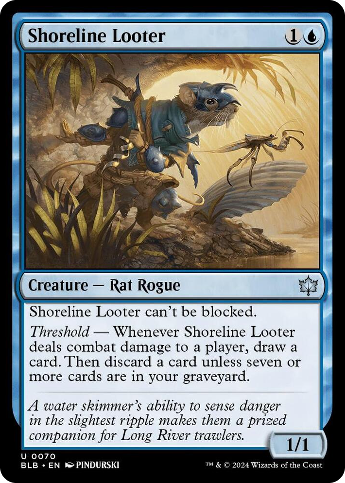 0070 Shoreline Looter U Bloomburrow