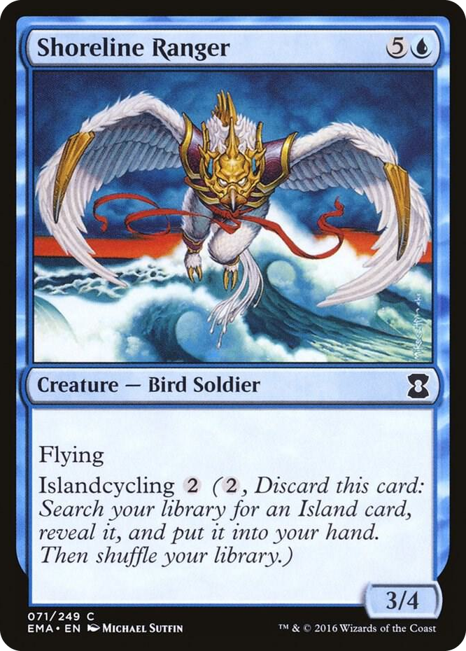 Shoreline Ranger #71 C - Eternal Masters Pokemon card