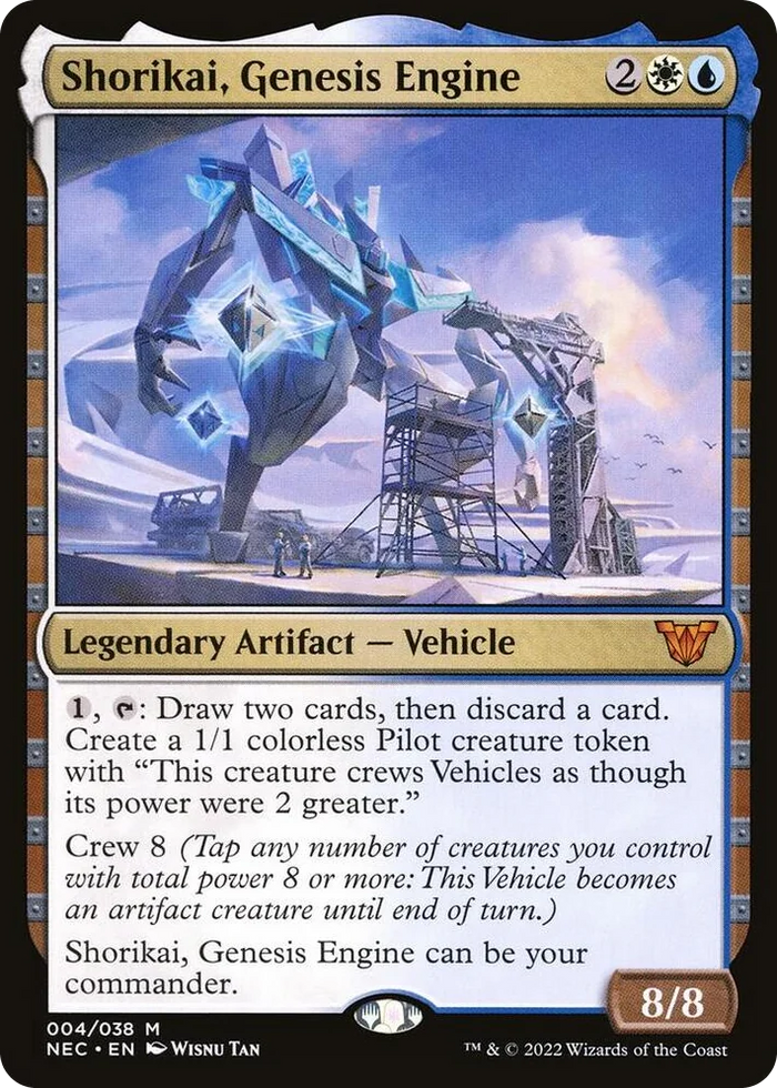 0004 Shorikai, Genesis Engine M Commander: Kamigawa: Neon Dynasty